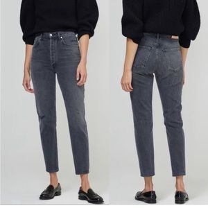 citizen of humanity Jolene distressed secrets grey